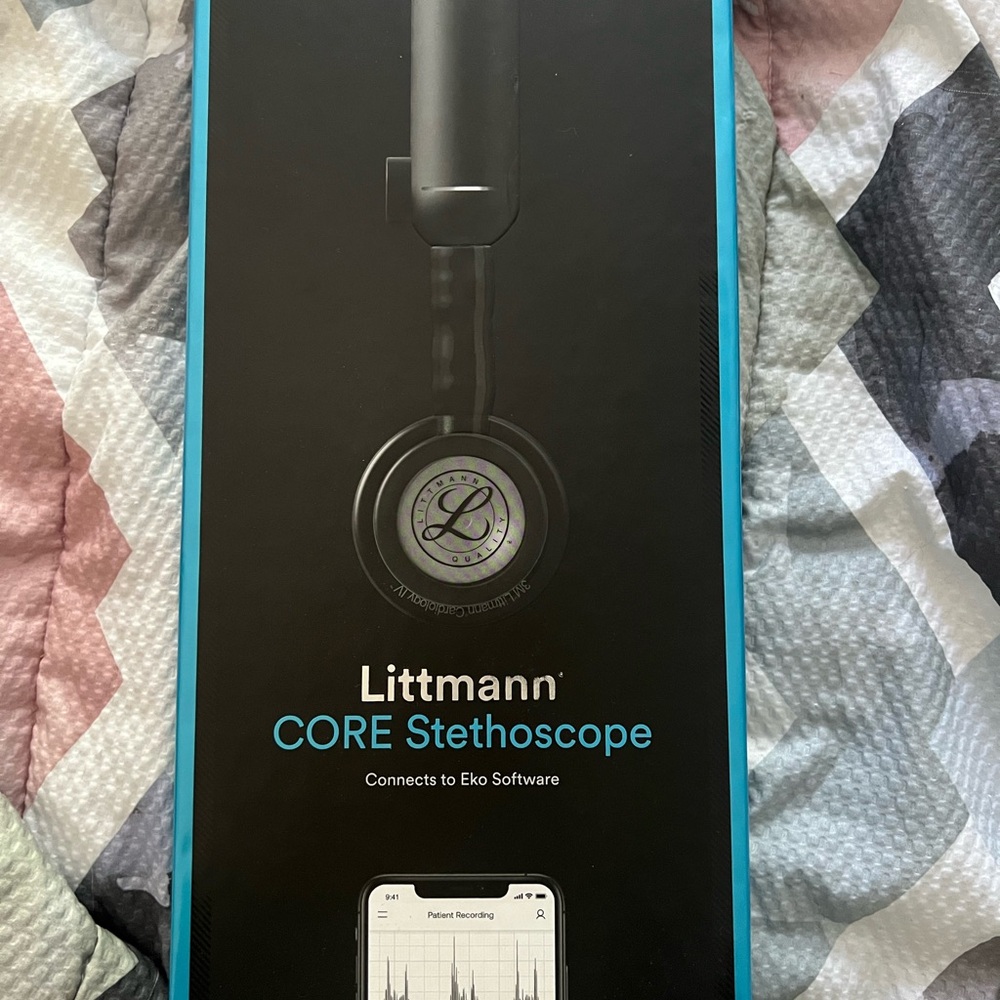 CORE Black Stethoscope with Professional Design